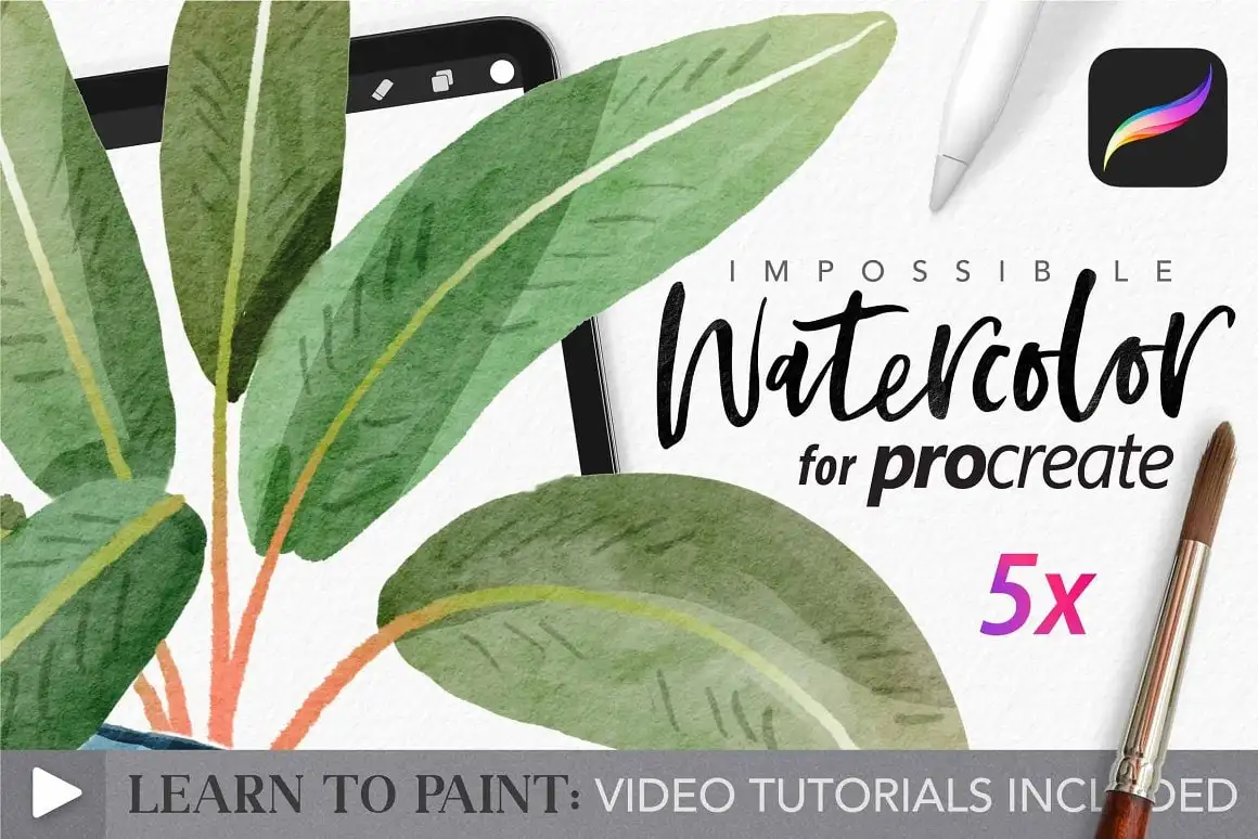 Procreate Watercolor Kit Free Download